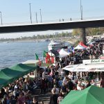 Saisonabschluss am Tonhallenufer: Der Düsseldorfer Fischmarkt verabschiedet sich in den Winter