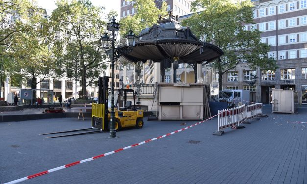 Die ersten Weihnachtsmarkthütten sind&nbsp;da