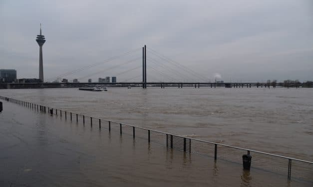 Hochwassermarke über 8,30&nbsp;Meter