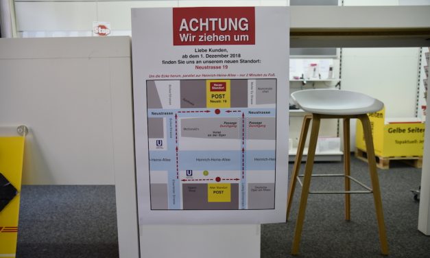 Postfiliale Heinrich-Heine-Allee zieht&nbsp;um