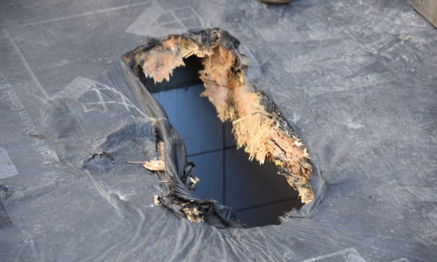 Da war das Auto im&nbsp;Loch