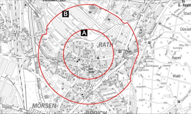 Bombenfund in Düsseldorf-Rath: 7.100 Menschen müssen ihre Wohnungen verlassen