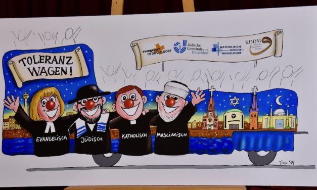Gemeinsam Jeck — Toleranzwagen der Düsseldorfer Religionsgemeinschaften