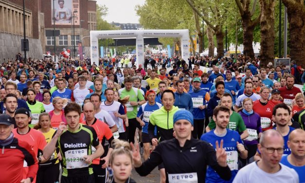 Top Stimmung beim 17. Düsseldorf Marathon