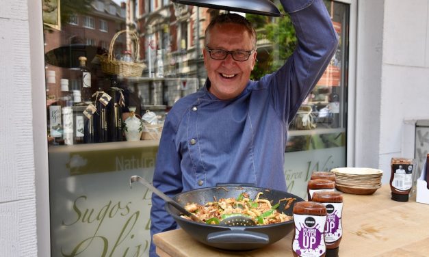 Tomate raus — Pflaume rein