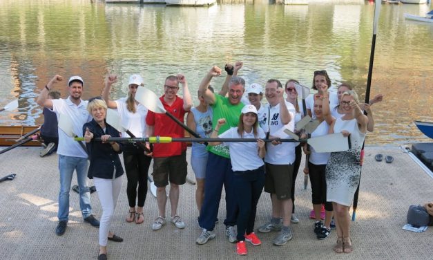 Gemeinsam Rudern für den guten&nbsp;Zweck