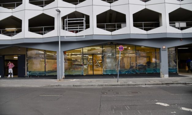 Lidl am Carlsplatz kurz vor der Eröffnung