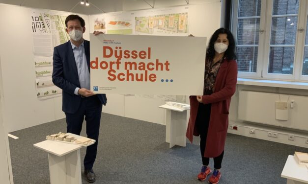 Sieger für den Neubau des Gymnasiums Heinzelmännchenweg prämiert