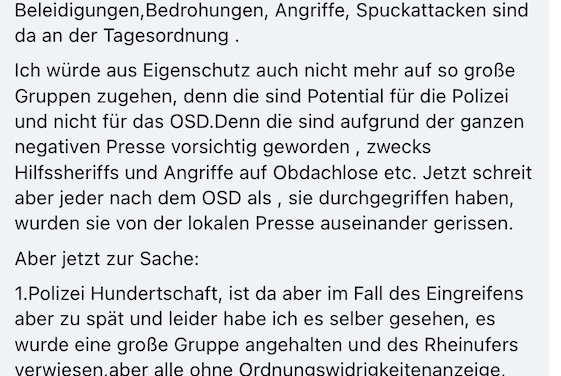 OSD — der Blick&nbsp;hin