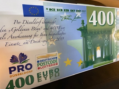 Pro Düsseldorf verleiht den „Goldenen Besen“