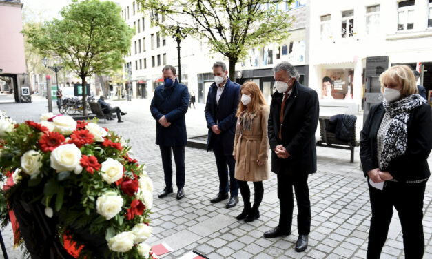 DGB erinnerte an die brutale Erstürmung der Düsseldorfer Gewerkschaftshäuser