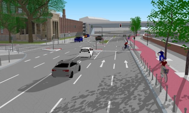 Ausbau des Radweges am Joseph-Beuys-Ufer: Jetzt geht es&nbsp;los