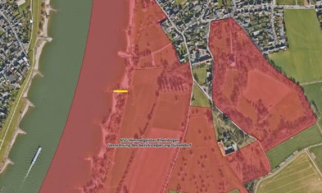 Verstärkter Schutz für “Himmelgeister Rheinbogen”