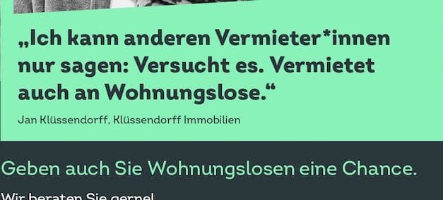 “Endlich ein Zuhause” sucht Vermieter