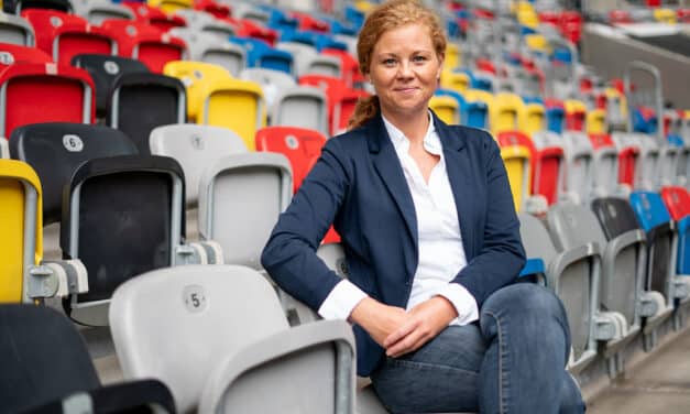 Laura Becker leitet ab heute als General Manager die MERKUR SPIEL-ARENA