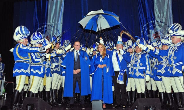 Ein schützendes Degendach für Venetia und&nbsp;Prinz