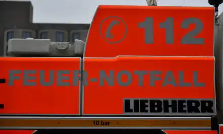 Feuermeldung in einer Obdachlosenunterkunft