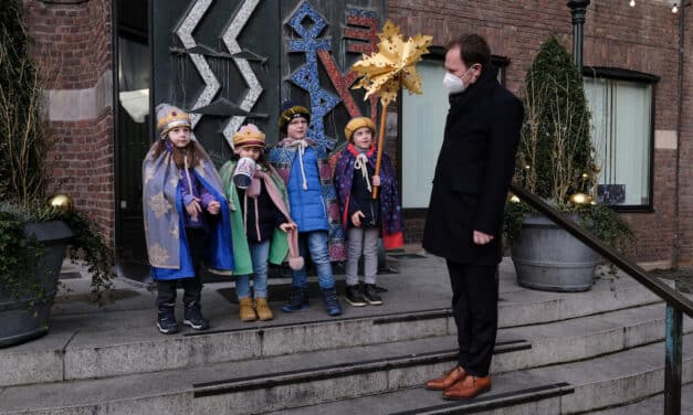 Sternsinger besuchten das Rathaus