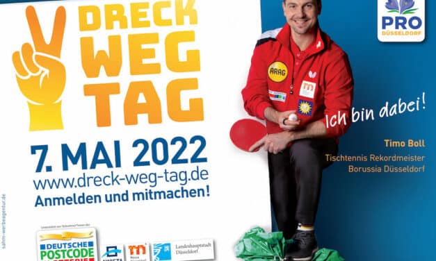 Dreck-weg-Tag 2022: “Frühjahrsputz” am 7.&nbsp;Mai