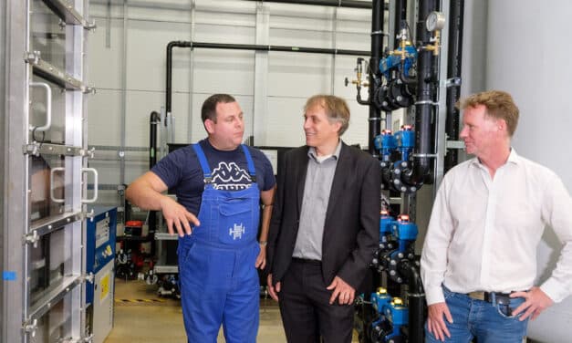 Grundwassersanierungsanlage Flurstraße jetzt in Betrieb