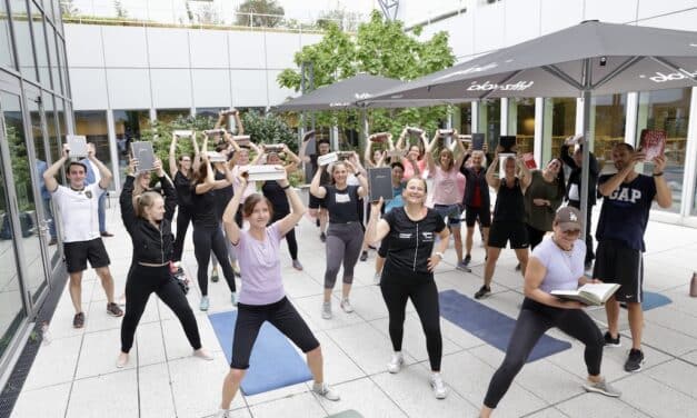 “Sport im Park” zu Gast auf dem Dachgarten der Zentralbibliothek im&nbsp;KAP1