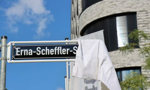 Straße nach Erna Scheffler benannt