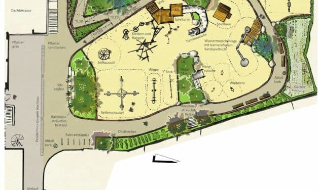 Neuer Spielplatz an der “Spieloase” in&nbsp;Bilk