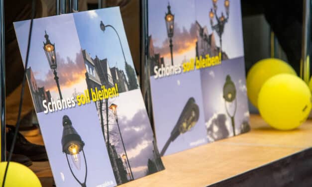 Gaslaternenabriss bremst Klimaschutz