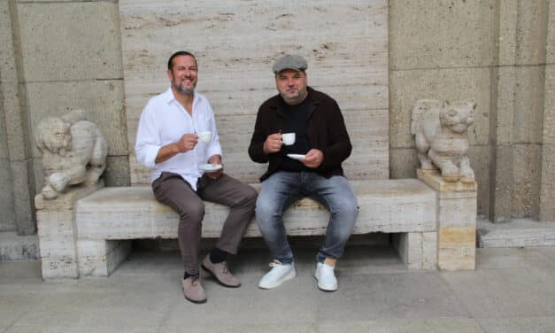 Café-Restaurant „Anna Maria“ nach dem Umbau im Kunstpalast