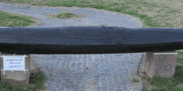 Düsseldorfer Jonges ehren die Rheinüberquerung des Düsseldorfer Künstlers und Kunstprofessors Joseph Beuys