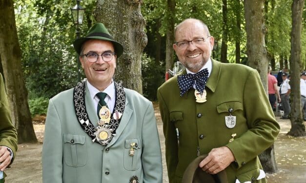 Andreas-Paul Stieber übernimmt das Ruder als neuer Schützenchef der Sebastianer von&nbsp;1316