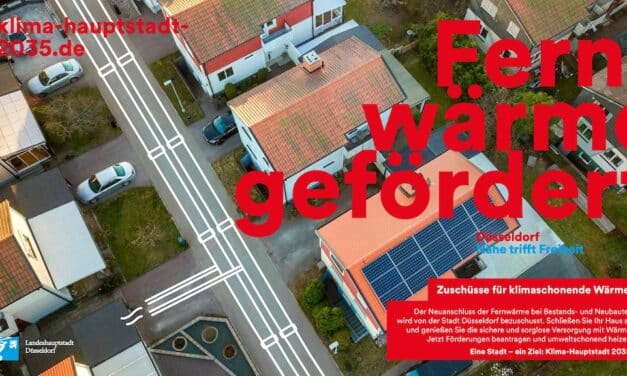 Düsseldorf startet Kommunale Wärmeplanung