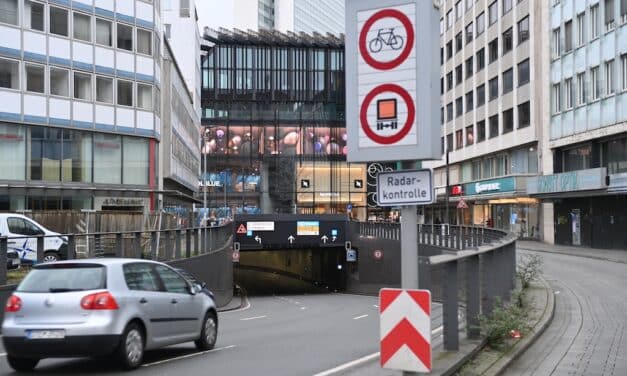 Verkehrseinschränkung im Kö-Bogen-Tunnel Fahrtrichtung Nord