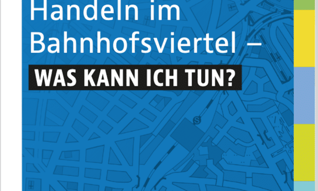 Kriminalpräventiver Rat veröffentlicht Flyer “Engagiertes Handeln im Bahnhofsumfeld”