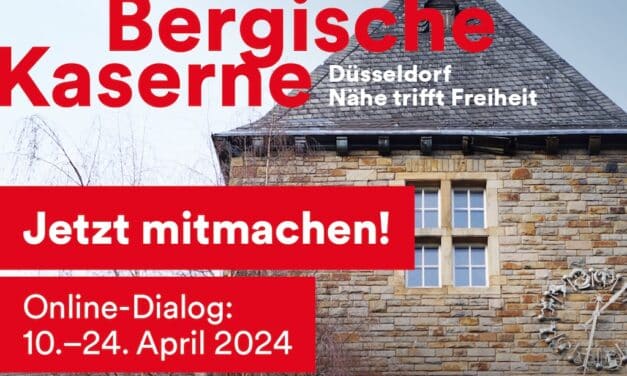 Öffentlichkeitsbeteiligung für das Gelände der Bergischen Kaserne gestartet