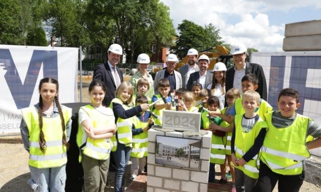 Baustart an der Gemeinschaftsgrundschule Vennhauser Allee