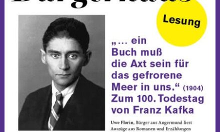 Kafka Lesung im Bürgerhaus Angermund