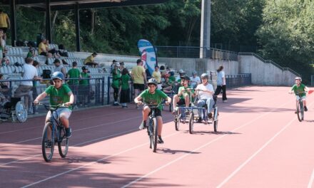 Ein besonderer Radsporttag beim Special Petit Départ im Rather Waldstadion
