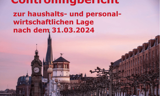 Stadt erwartet Verschlechterung des Jahresergebnisses um 64,7 Millionen Euro