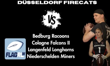 Flagfootball in Garath: Heimspieltag der Düsseldorf Firecats