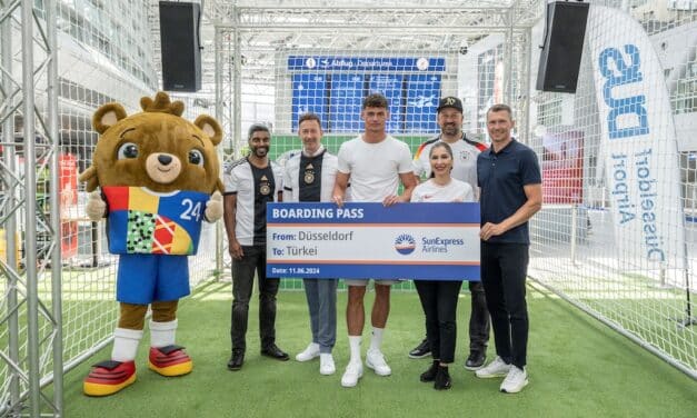 100 Volltreffer und ein Golden Goal: Erfolgreiches Torwandschießen am Düsseldorfer Airport