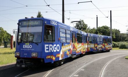 Europameisterbahn fährt bis Jahresende durch die Stadt