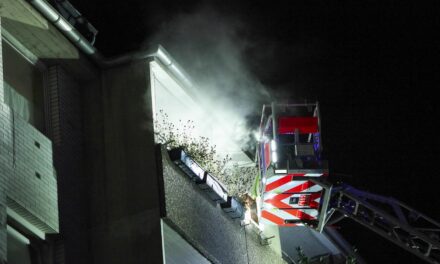 Wohnungsbrand in Düsseldorf: Feuerwehr rettet mehrere Bewohner