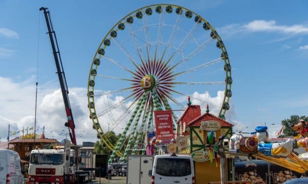 Zum Endspurt auf die Rheinkirmes