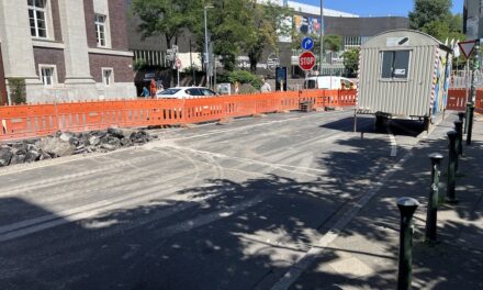 Installation moderner Hubpoller zur Verbesserung der Sicherheit und des Verkehrsflusses in der Mühlenstraße