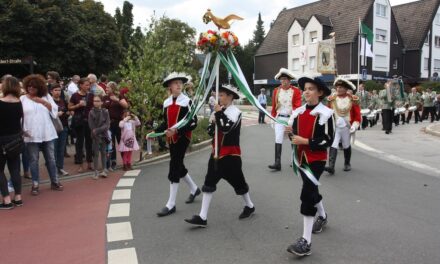 Bald ist Schützenfest in Angermund