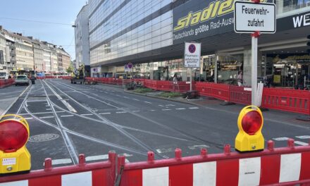 Baubeginn für Fahrradstraße „Am Wehrhahn“: Neuer Abschnitt für sicheren Rad- und Fußverkehr