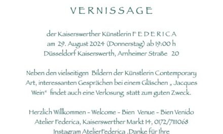 Ausstellung Federica in Kaiserswerth