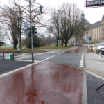 Ausstellung zur Radverkehrsförderung im KAP 1