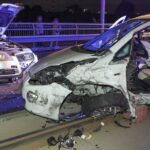 Schwerer Verkehrsunfall auf der Josef-Kardinal-Frings-Brücke – Zwei Verletzte